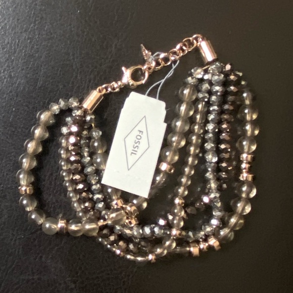 Fossil Multi Strand Bracelet Bracelet New With Tags - Picture 6 of 13